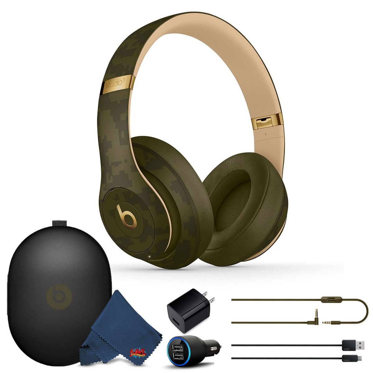 Beats Studio3 Wireless Headphones with USB Charging Adapters | eBay