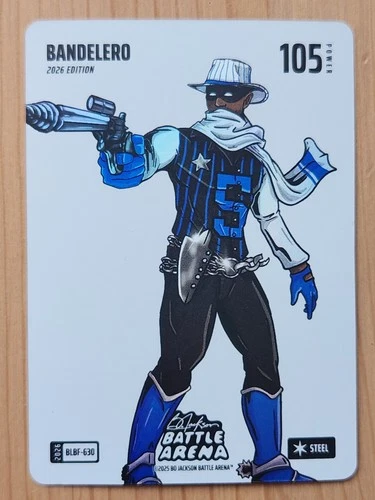 Bandelero 2026 Bo Jackson Battle Arena Paulo Banchero BLBF-630 Blizzard FOIL