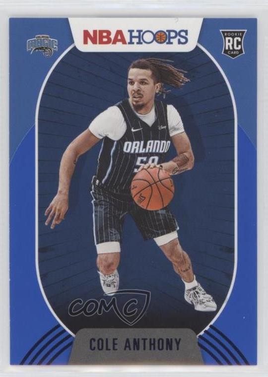 2020-21 Panini NBA Hoops Blue Cole Anthony #234 0wp8