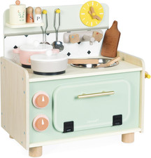 - Cucinino per Bambini in Legno - Cucina per Bambini Con Quattro Utensili E 10 A