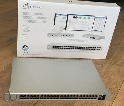 Ubiquity Unifi US-48 (Gen1), Layer 2 managed Gigabit Switch, 19'' Rack Montage