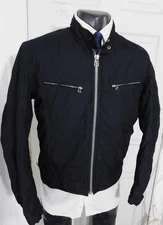 HUGO BOSS SIZE M BLACK COTTON JACKET