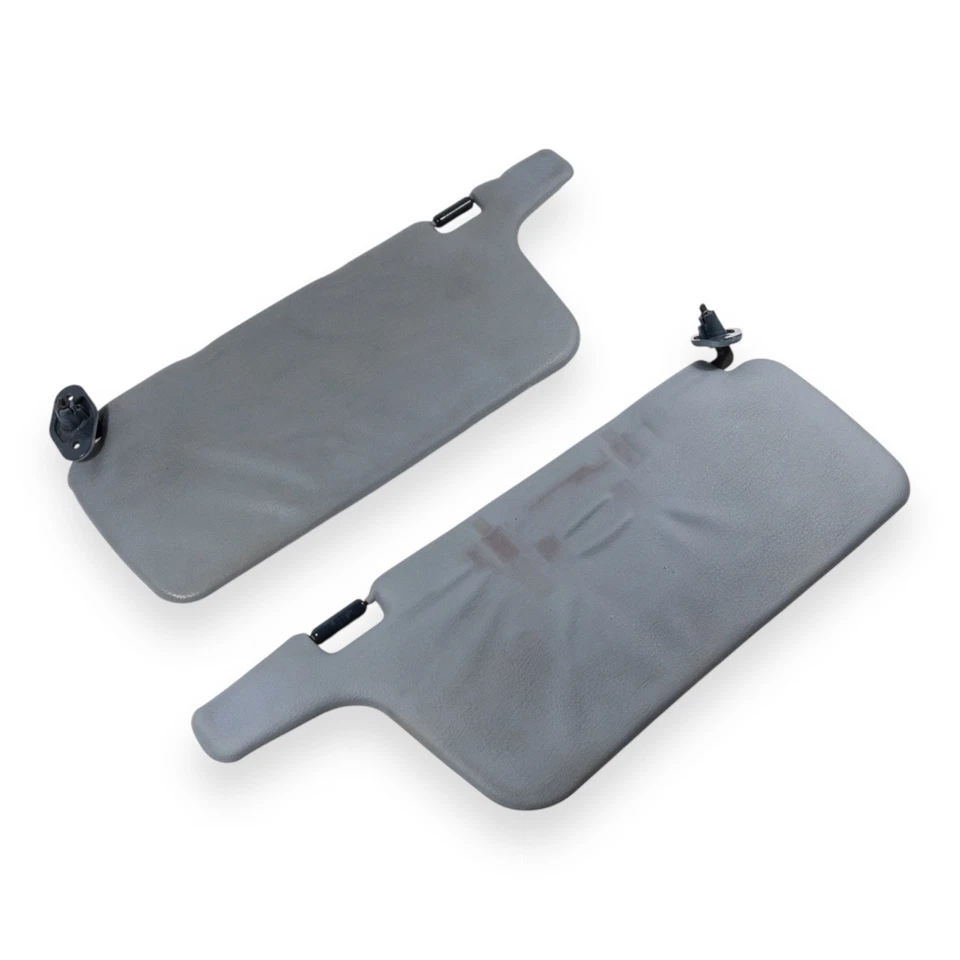 Комплект из пары солнцезащитных козырьков со стороны водителя и пассажира 1987-1990 Nissan Sentra синий винил - Изображение 3 из 4