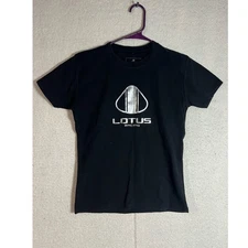 Lotus Racing Limited Edition women's T Shirt Black 500th Grand Prix Size L