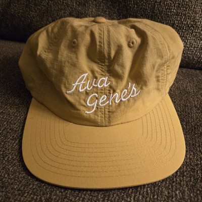 NEW Poler Ava Gene s Mustard Yellow Snapback Hat Embroidered Cap #saladdaze
