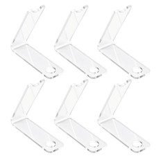 6 Pcs Clear acrylic pen display stand, single pen holder For Desk, Transparen...