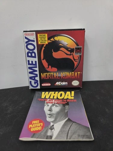 Mortal Kombat Original Nintendo Gameboy Box Only With One Insert - product listing photo