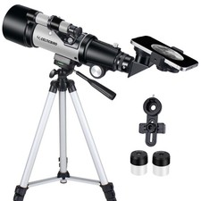 Telescope for Beginners, 70mm Aperture 400mm Astronomical Refracting Telescop...