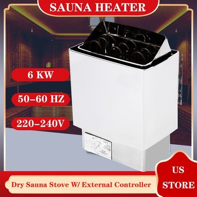 6KW/9KW Sauna Heater - Digital Control, Overheat Protection, Spa-Grade