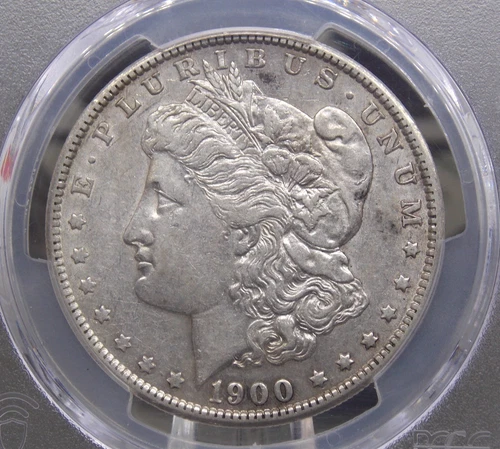 1900 "S" Morgan SILVER Dollar $1 PCGS XF45 #369 Extra Fine ECC&C, Inc.