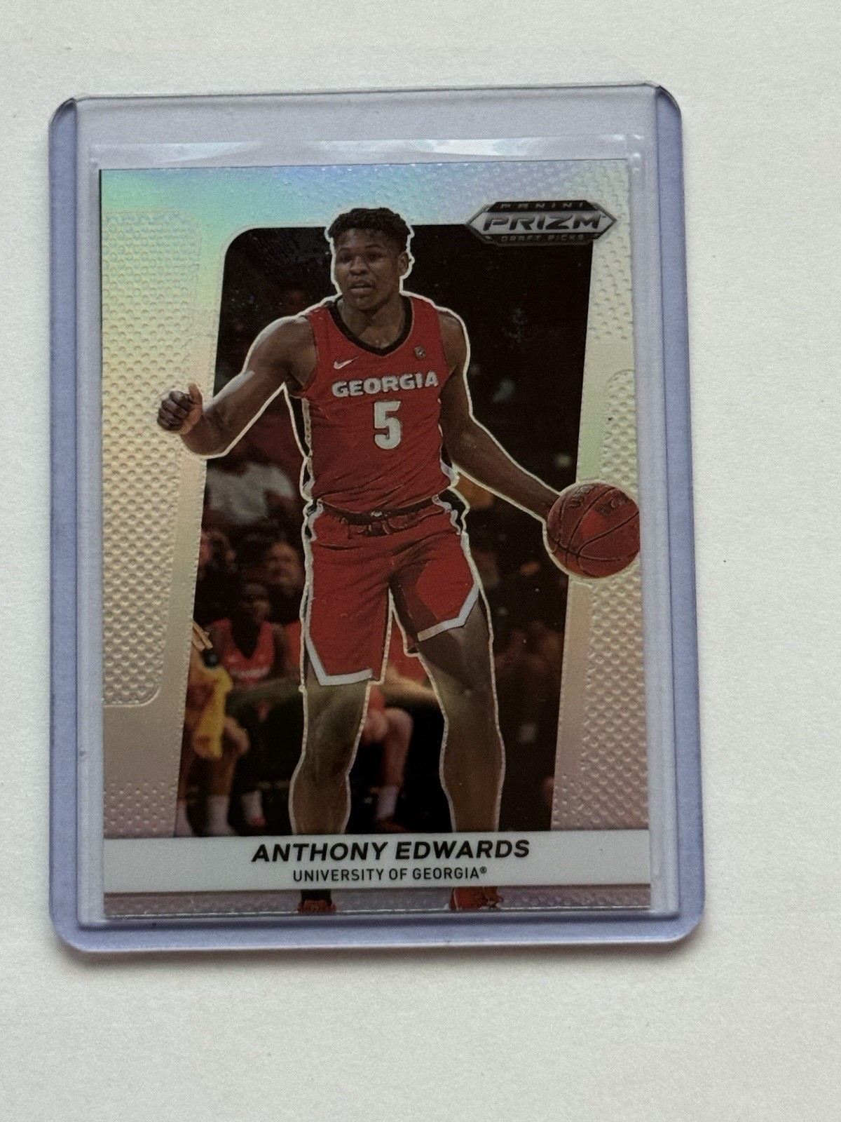 2022 Panini Prizm Draft Picks - Anthony Edwards - Flashback - Silver Prizm