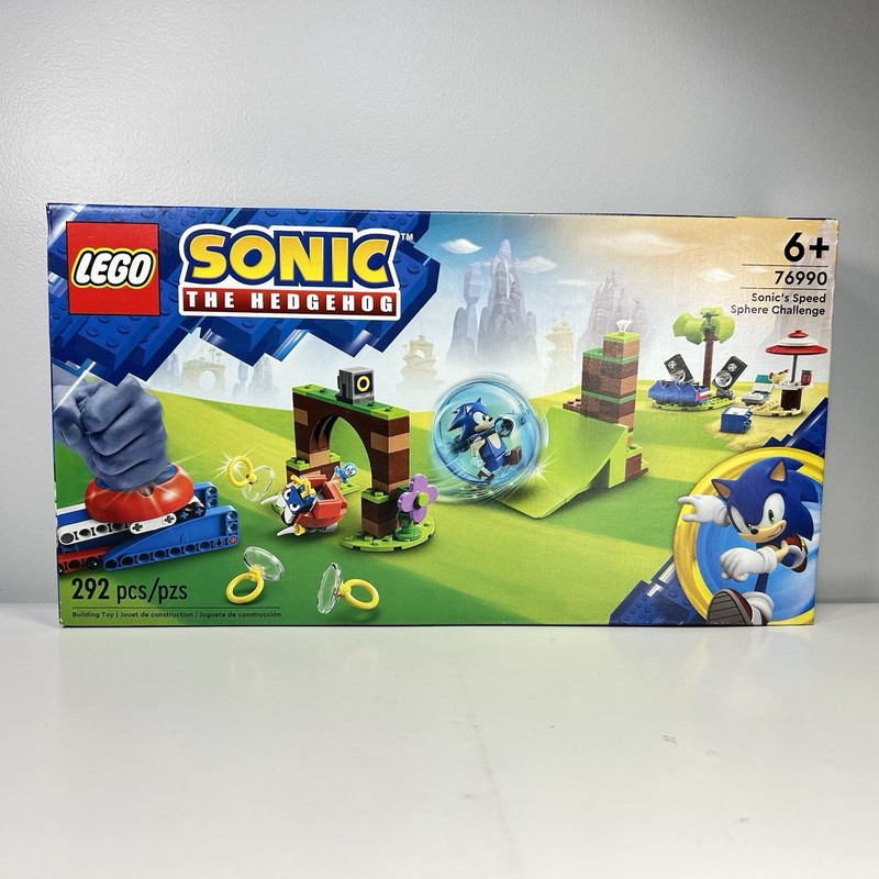 New Lego Sonic's Speed Sphere Challenge 76990 Sonic the Hedgehog Sega New Sealed