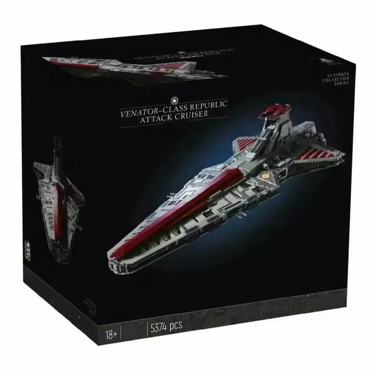 Replica Of Venator-Class Republic Attack Cruiser #75367 5374 pcs (PRE-ORDER)