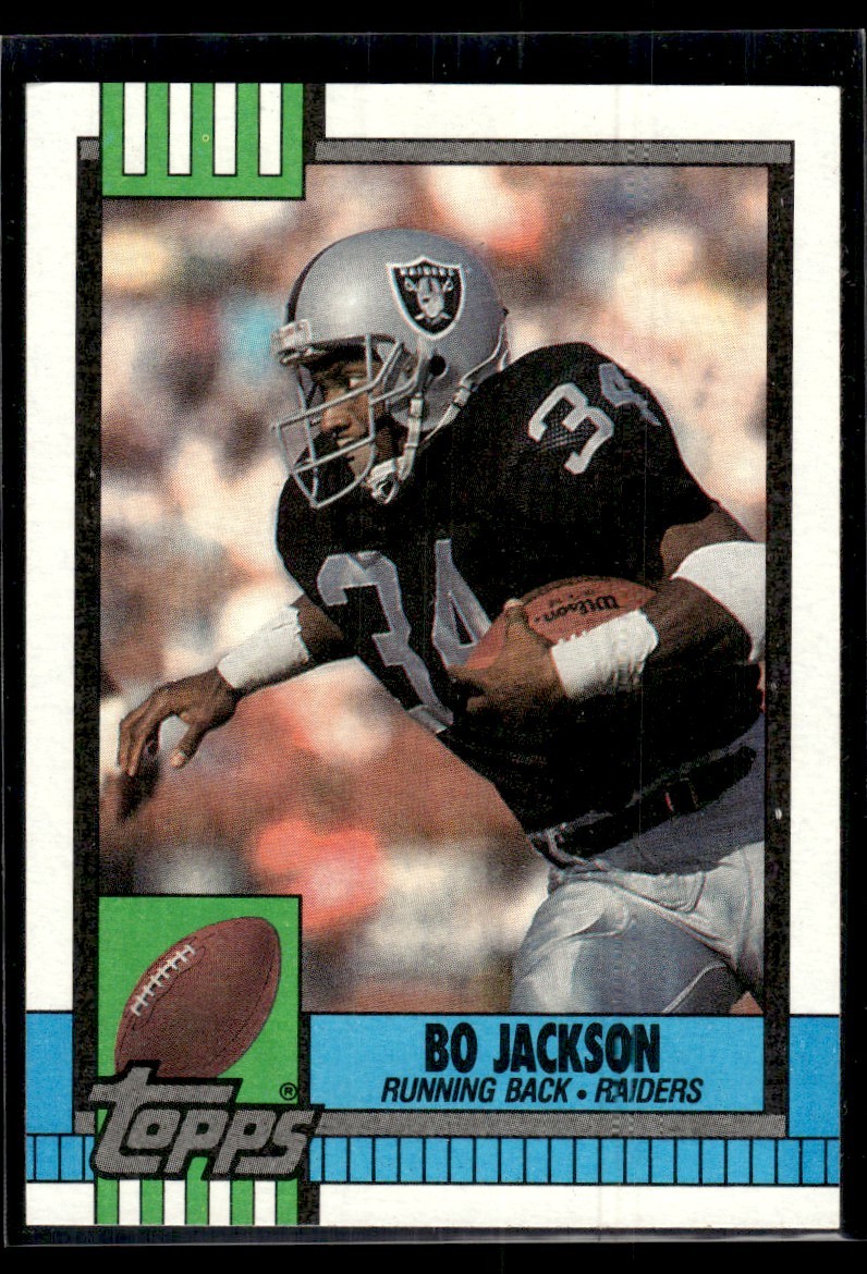 1990 Topps Bo Jackson Los Angeles Raiders #285