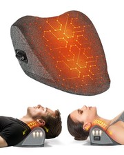 Heated Neck Stretcher  Cervical Traction Device for Pain Relief  Relaxation