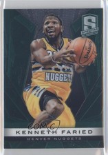 2013-14 Panini Spectra 45/199 Kenneth Faried #37 4x4