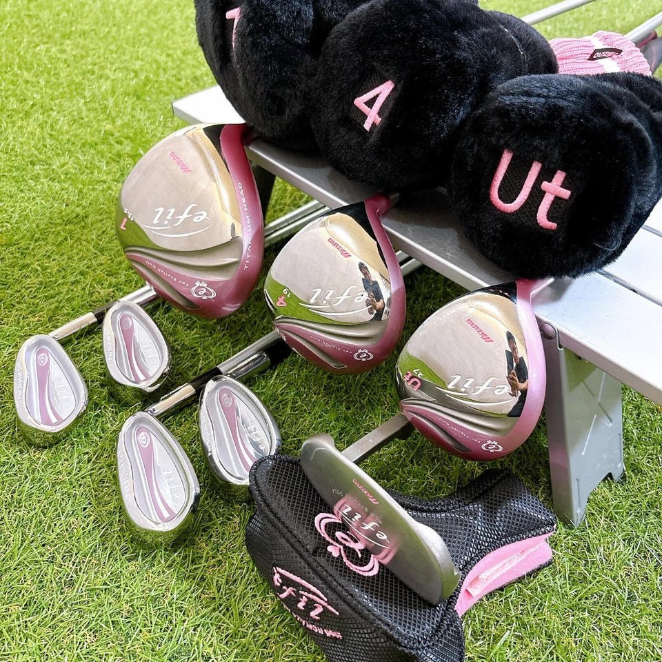 MIZUNO efil Women's Golf Club Half Set 8pcs Ladies Right-handed From Japan - Image 3 of 4