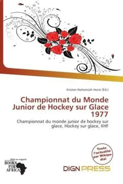 Kristen Nehemiah Horst | Championnat Du Monde Junior De Hockey Sur Glace 1977-image