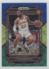 2022-23 Panini Prizm Choice Blue Yellow & Green Prizm Tyrese Martin #241 5ub