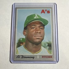 1970 Topps - #584  Al Downing - Oakland Athletics