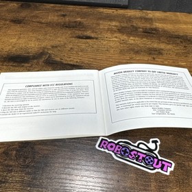 Captain Skyhawk (Nintendo) NES Manual folleto de instrucciones solamente⭐