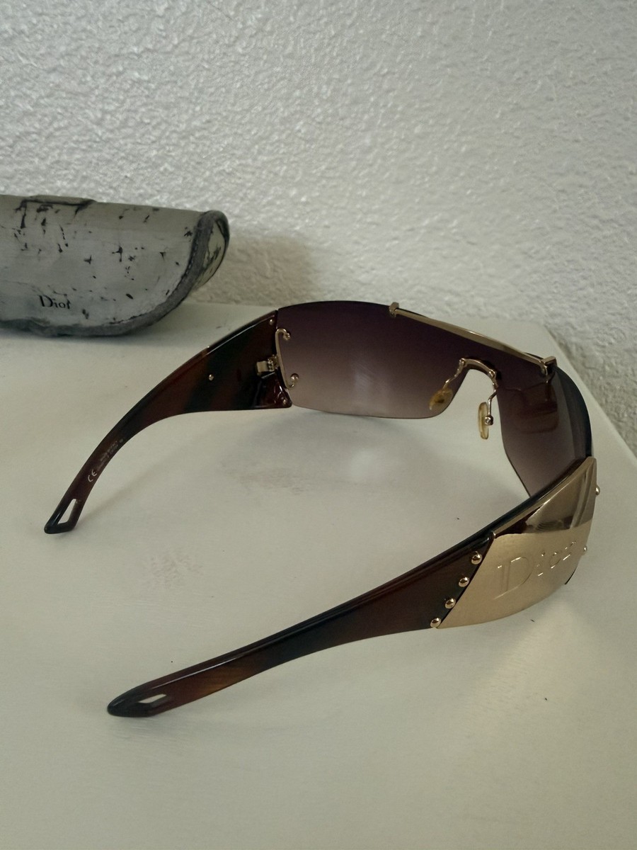 Christian Dior DIORITO 2 Rimless Sunglasses Y2K | eBay