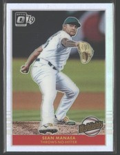 2019 Donruss Optic #H3 Sean Manaea Highlights Holo