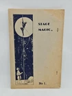 Stage Magic #1 Magical Specialist Australia magazine vintage early 20th Century