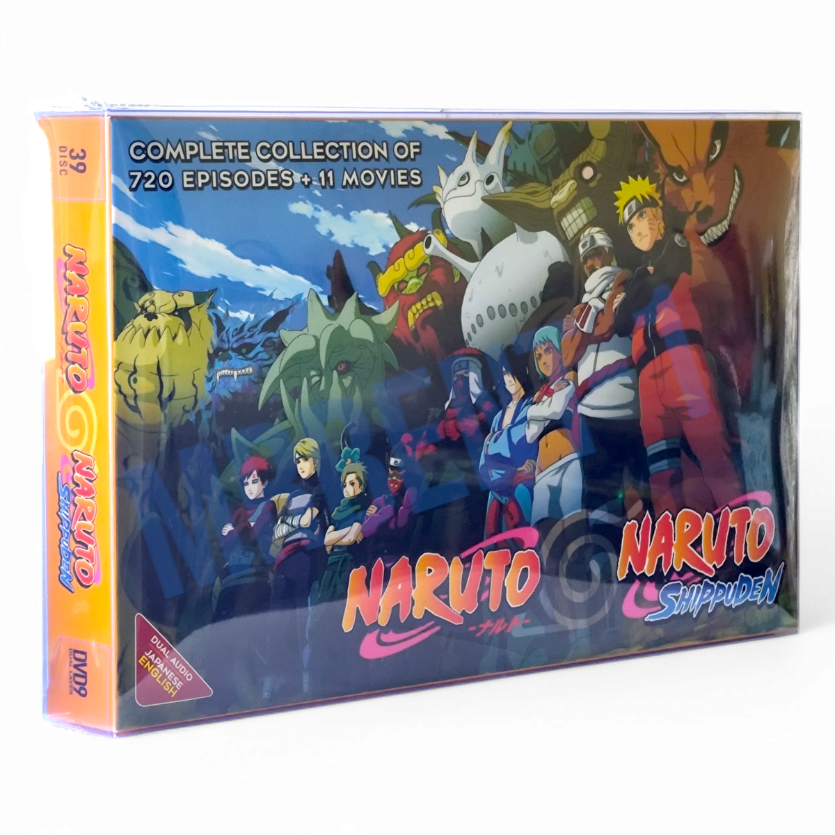 Naruto & Naruto Shippuden Complete Boxset DVD 1-720 Episodes