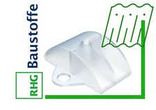 Twistec 100 Stück Abstandhalter für Wellplatten 76/18 rund