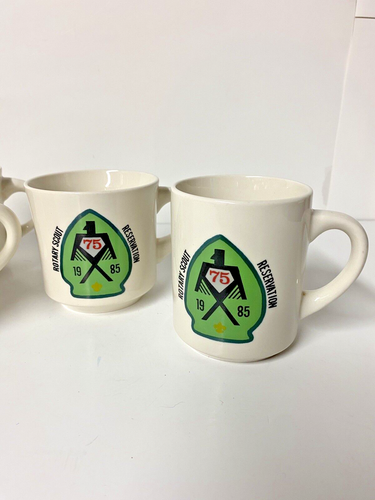 Taza de reserva Boy Scout Rotary Scout 1981, 1983, 1984, 1985 (2) Lote de 5 - Imagen 5 de 10