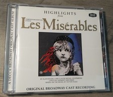 Les Miserables - Highlights From Original Broadway Cast Recording, 2003, CD