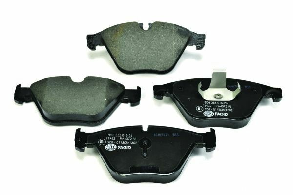 Hella 8DB 355 015-261 Bremsbelagsatz, Scheibenbremse FüR BMW-image