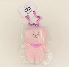 BT21 RJ JIN Primavera Color Rosa Peluche Mascota con Mosquetón Llavero Z