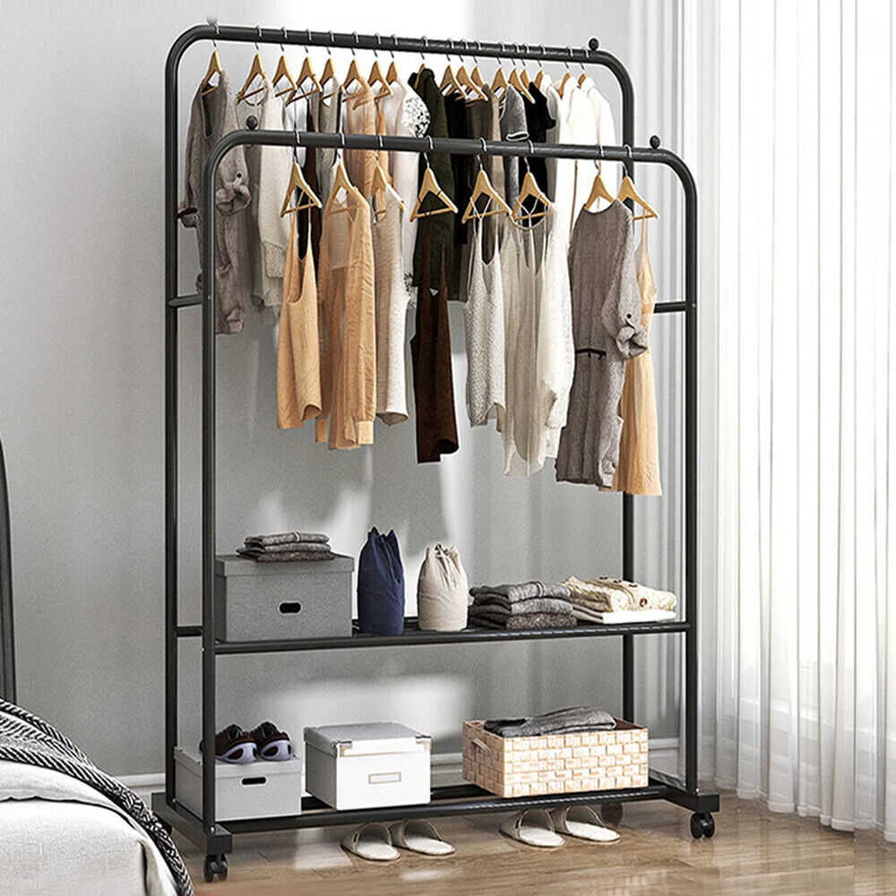 Oversize Rack Oversized Clothes Rack Industrial Pipe Garment Rack Heavy Duty Open ...