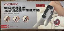 NEW Comfheat Air Compression Leg Massager With Heating, USB, Hot Compress Therap