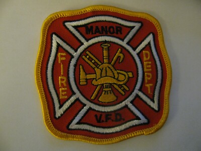 PENNSYLVANIA PA - Manor EMS Fire Rescue Dept Patch Iron On 3.5” Rare | eBay