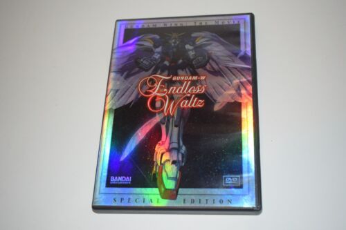 GUNDAM WING The Movie GUNDAM-W NIESKOŃCZONY WALC Bandai DVD Edycja specjalna (DKR12) - Zdjęcie 1 z 2