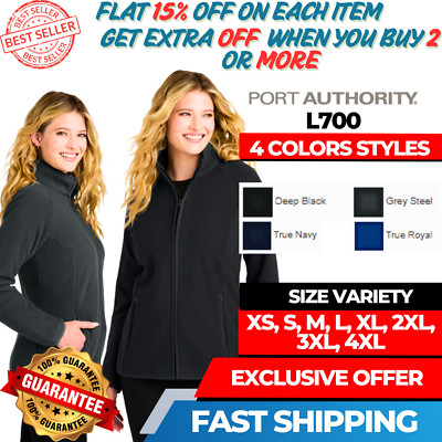 Port Authority L700 Womens Long Sleeve C-FREE Raglan Zippered pocket Fleece