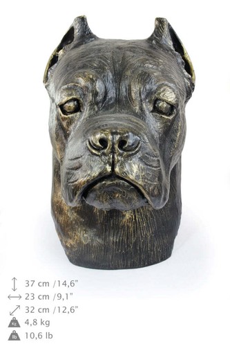 Cane Corso Italian Mastiff Cremation Urn for Dog's ashes, Unique Pet memori - Picture 2 of 11