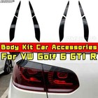 Car Head Light Lamp Eyebrow Headlight Car Accessories For VW Golf MK6 GTI R