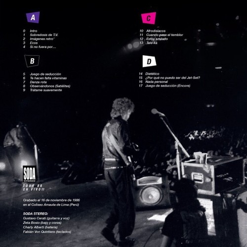 Soda Stereo – Lima-Perú Tour '86 En Vivo - Double Purple LP - Picture 2 of 4