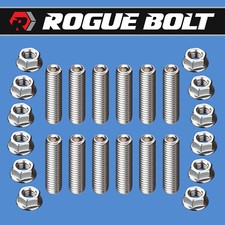 Pontiac V8 Header Stud Kit Bolts Stainless Steel 326 350 389 400 421 428 455 Gto
