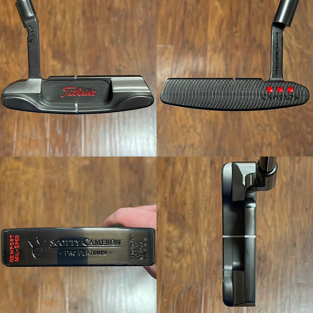 Scotty Cameron Platinum Newport Mil-Spec Putter - MINT Scotty Cameron Platinum Newport Mil-Spec Putter - MINT