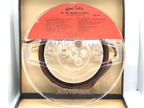 THE LOVIN' SPOONFUL - Do You Believe In Magic 1965 R2R Reel Tape 3 ¾ ips - Picture 3 of 5
