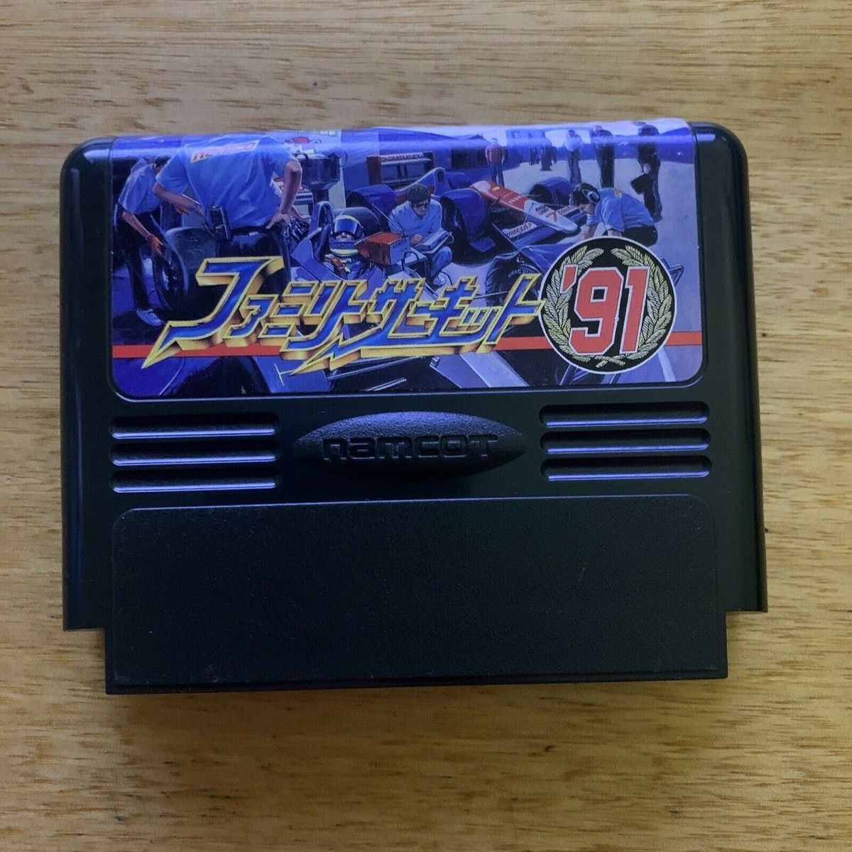 Family Circuit 91 - Nintendo Famicom NES Japan NTSC-J F1 Top Down