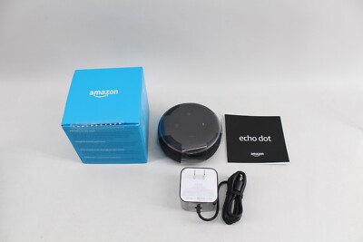 Amazon Echo Dot (3rd Generation) Smart Speaker w/ Alexa - Charcoal New Open Box