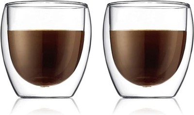 BODUM Tumbler PAVINA Double Wall Glass 250ml 2-piece 4558-10 from Japan