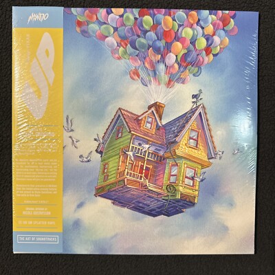 UP Soundtrack 2xLP Record on Splatter Vinyl by Michael