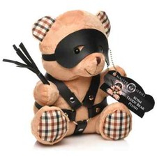 Bondage BDSM Teddy Bear Kinky Bondage Plush Harness Gag Gift Novelty - xr brands